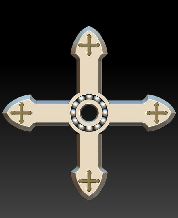 Larcade Cross Spinner Mini 3d model