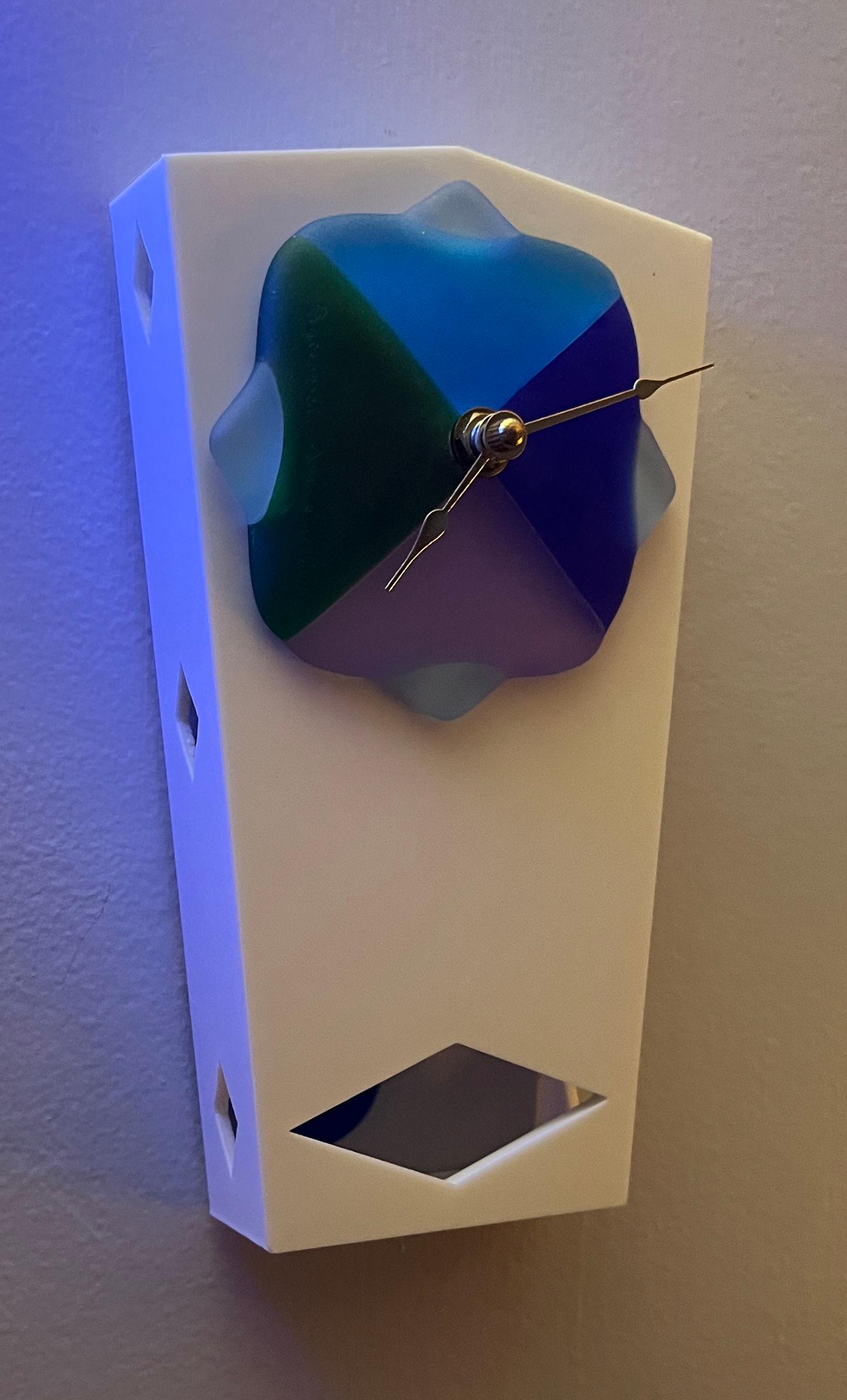 Pendulum clock case 3d model