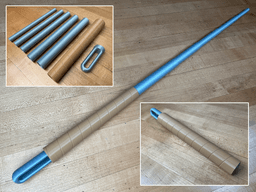 Collapsing Needle Sword 3d model