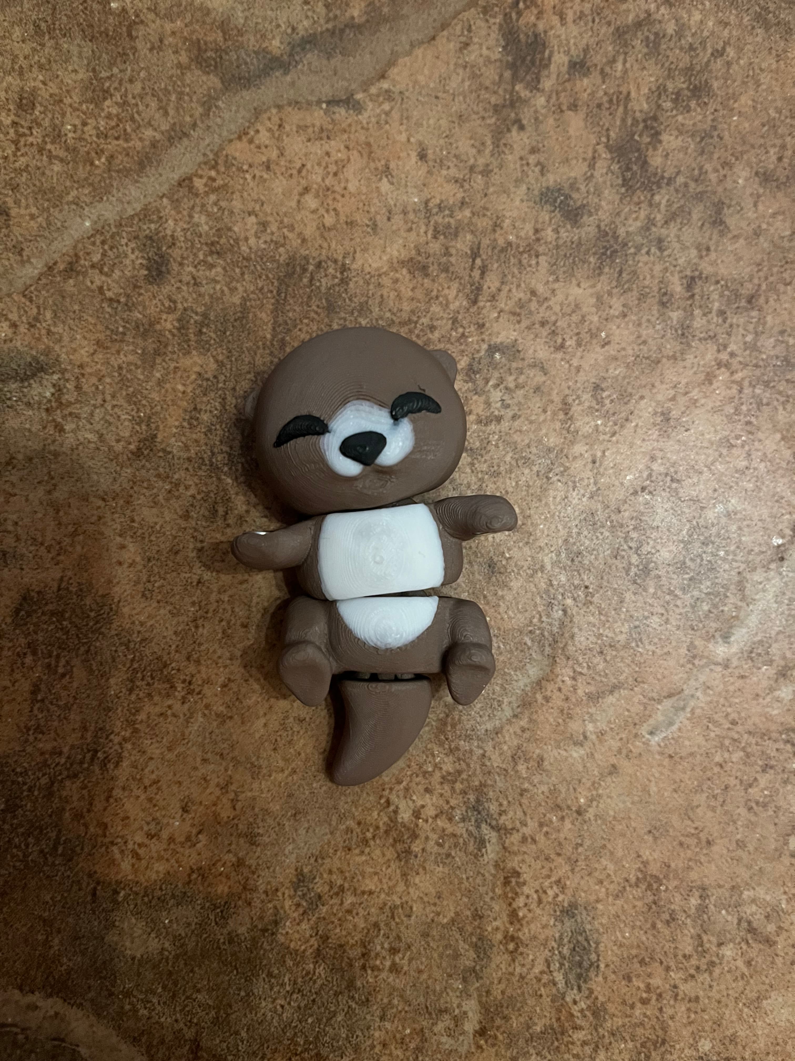 These are so amazing! I love printing them and they are so popular.
My printer ran out of brown and pulled the white to finish the otters instead of pausing. It created this really cute white nose. Iโm wondering if it would be possible to have a version with a white nose? The white is very well liked!
Thank you! ๐