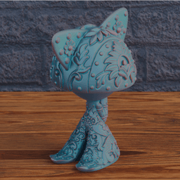 280. Ralts - Ornamental and Basic - Pokemon 3d model