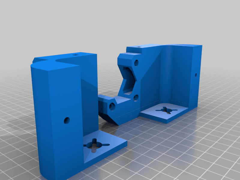 Wanhao D9 to Prusa X Axis Linear Conversion 3d model
