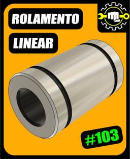 #103 Rolamento Lienar CNC + EBook Desenho Técnico. 3d model