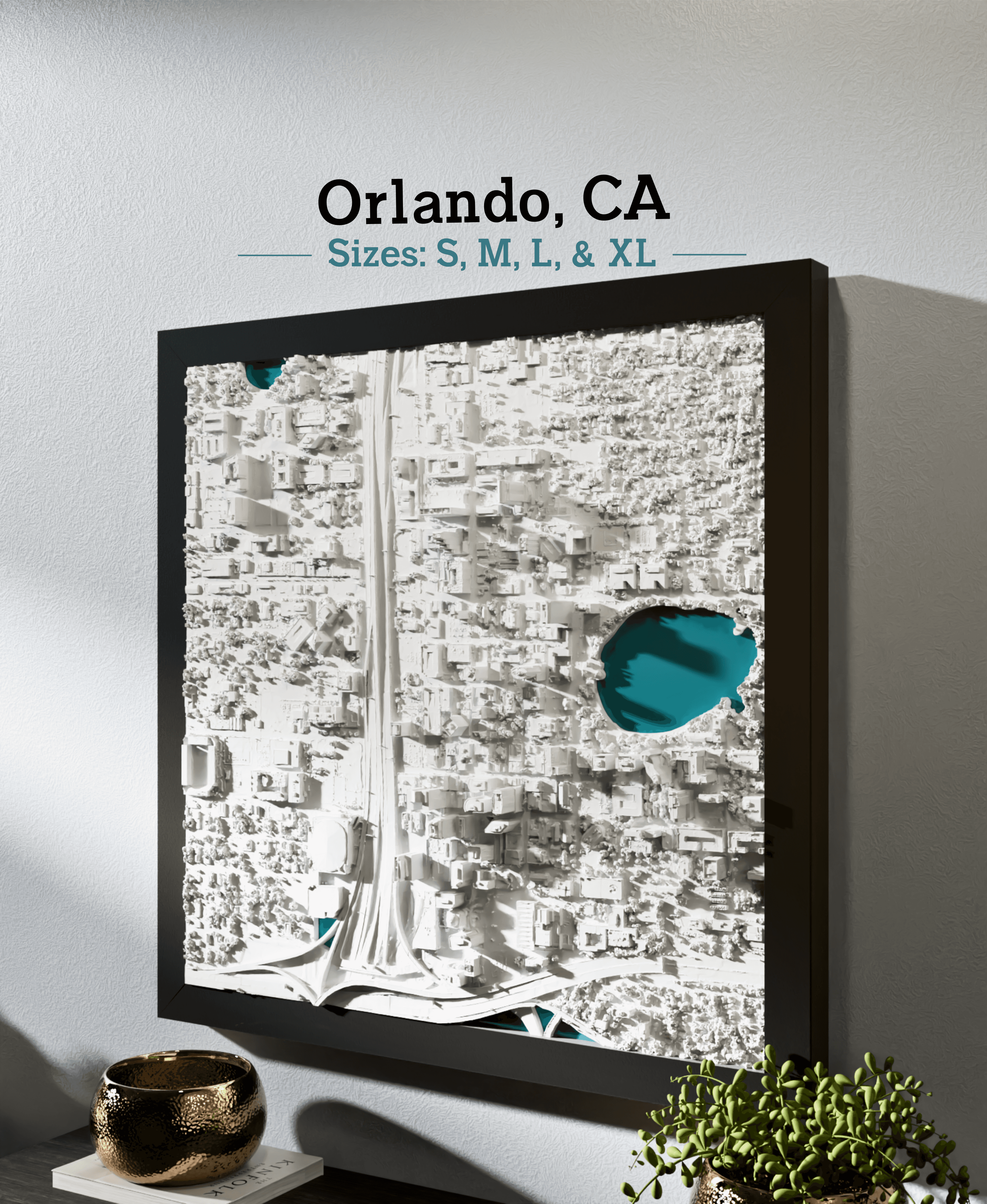 Orlando, FL - S, M, L, & XL 3d model