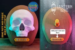 Yorick Modular Plaque (Remix by Littletup) (Pre Supported) 3d model