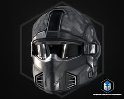 HD2 Shadow Paragon Helmet - 3D Print Files 3d model