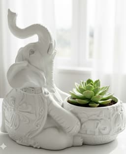 Elephant Planter - Boho Decor 3d model