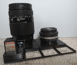 Gridfinity Nikon F Lens Stand