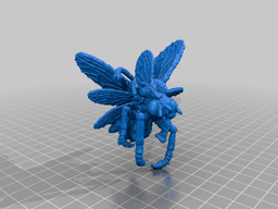 Mutated Fly 3d model
