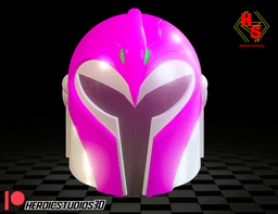 Pink Mando Helmet 3d model