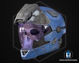 Reach Haunted Helmet - 3D Print Files 3d model