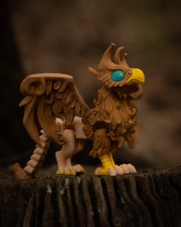 Twisty Griffin 3d model