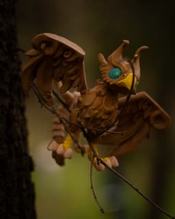 Twisty Griffin 3d model