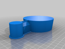Self watering planter tray 3d model