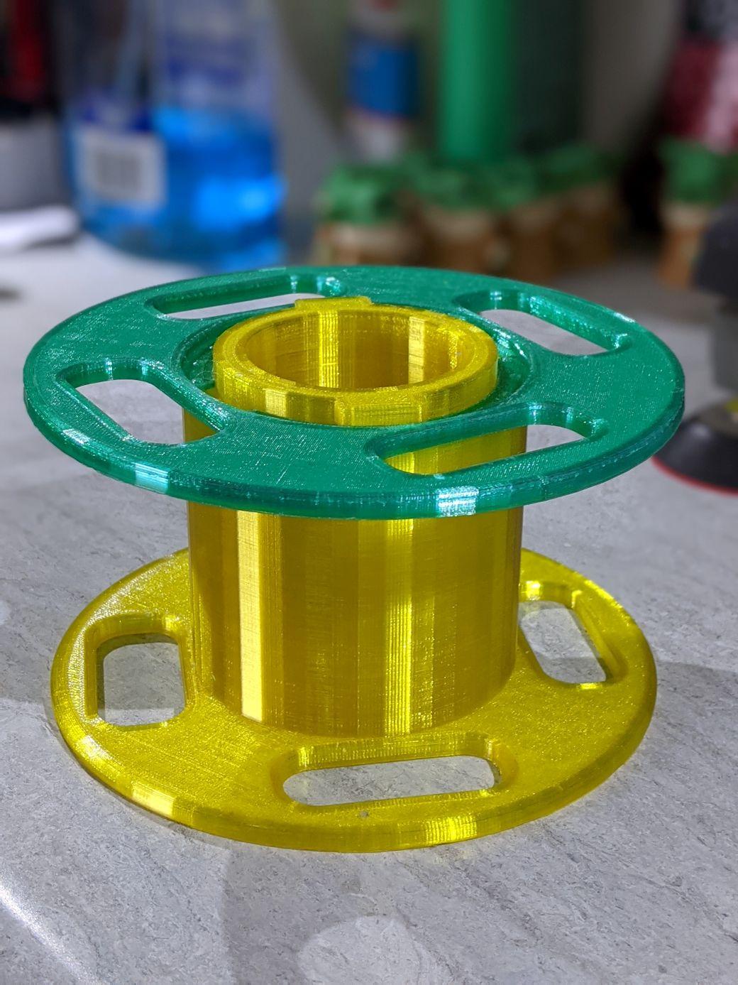 Filament scrap reel 3d model