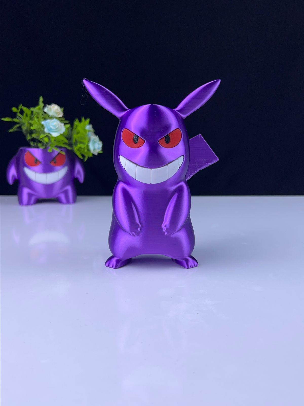 Gengar Pikachu - Multipart 3d model