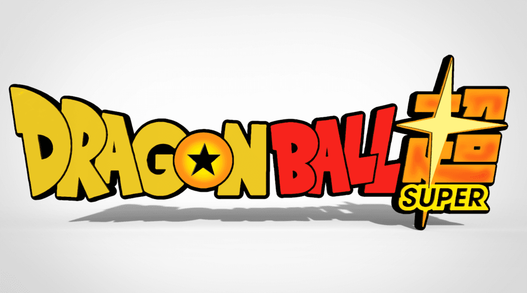 Logo Dragon Ball Super 3d model