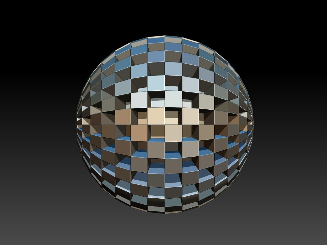 sphere  cuadricula.stl 3d model