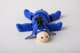 Flexi Eeyore Toy – Articulated Desk Companion 3d model