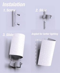 Evergreen Wall-Lamp 3d model