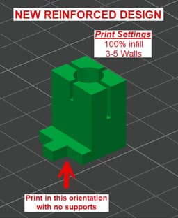Guitar Hero Wammy Bar Base Fix.stl 3d model