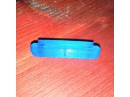 keyboard shelf runner end bumper 3d model