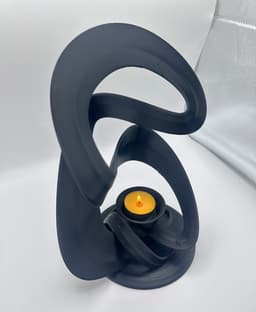 Candle Holder Sculpture 3d model