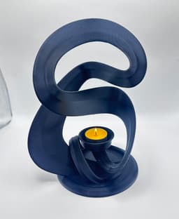 Candle Holder Sculpture 3d model
