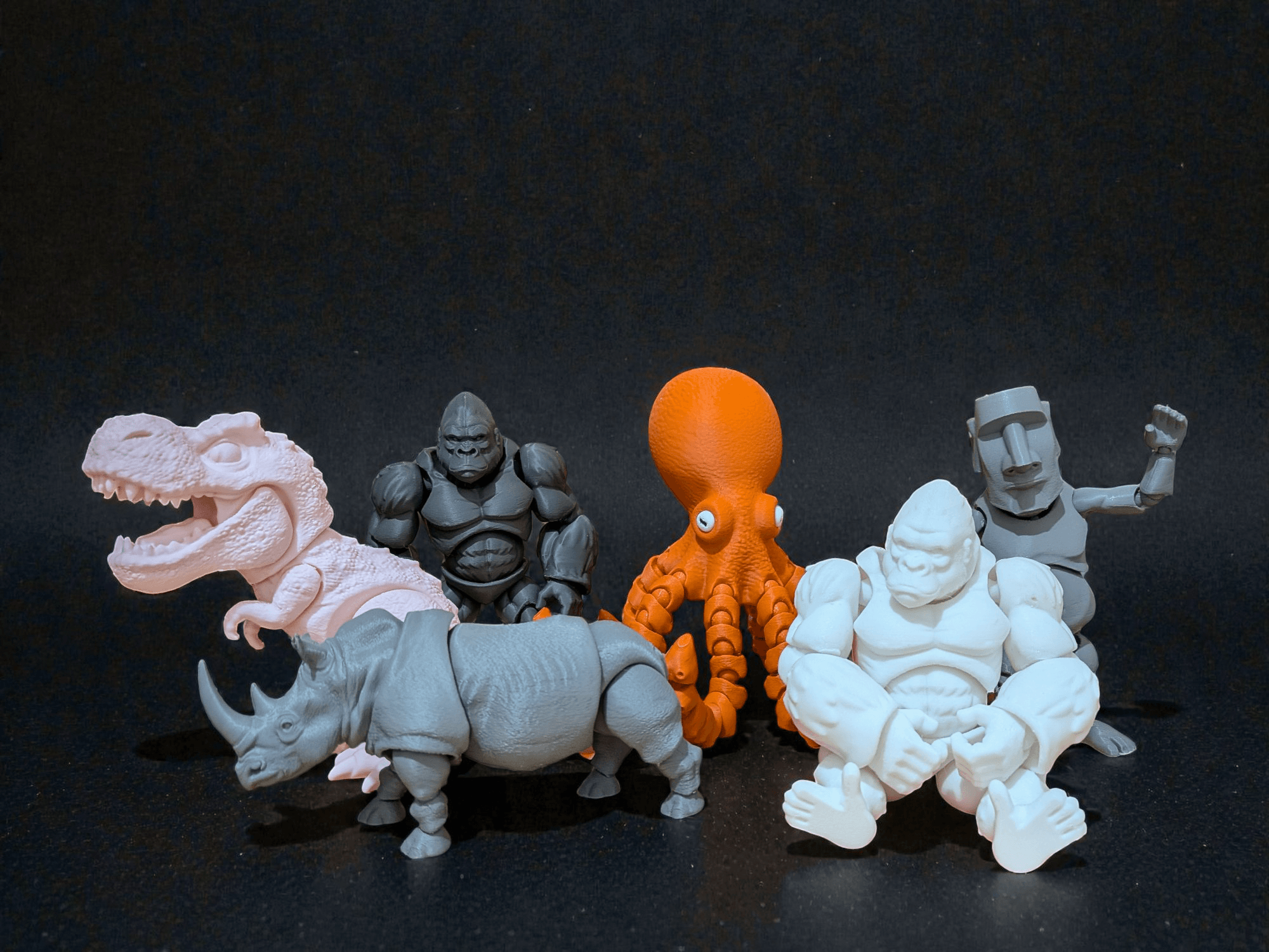 Jointed Rhino 3d model