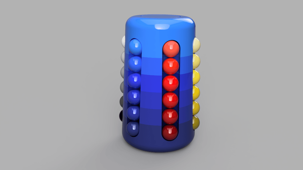 Babylon Tower Rubiks (magnetizable) 3d model
