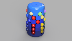 Babylon Tower Rubiks (magnetizable) 3d model