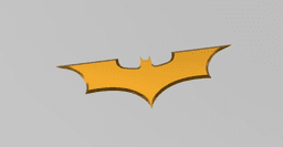 The Dark Knight Batarang 3d model