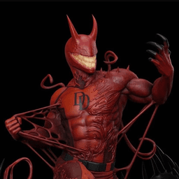Daredevil Carnage 3D Printer File STL 3d model