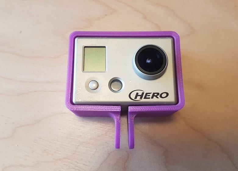 GoPro Hero 2 Frame mount 3d model