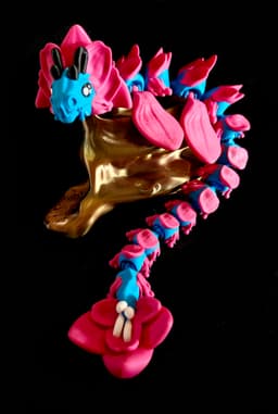 Petalia The Orchid Dragon B.A.D (Personal Exclusive) 3d model