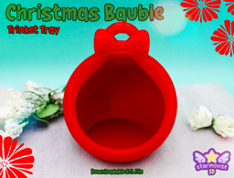 Gingerbread Bear Flexi & Bauble Tray 3d model