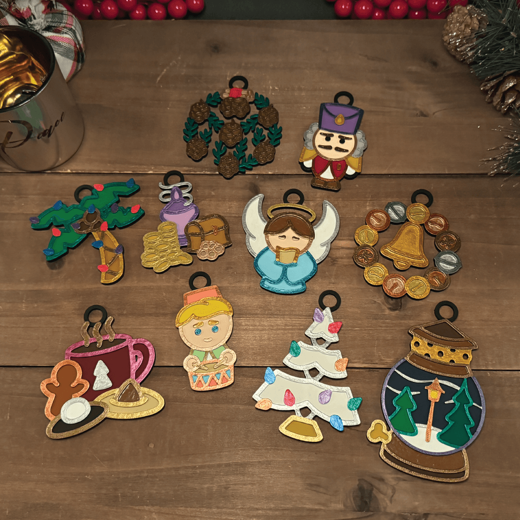 Christmas Ornaments - 2024 3d model