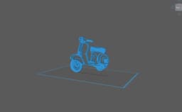 Vespa - Wall Art 3d model