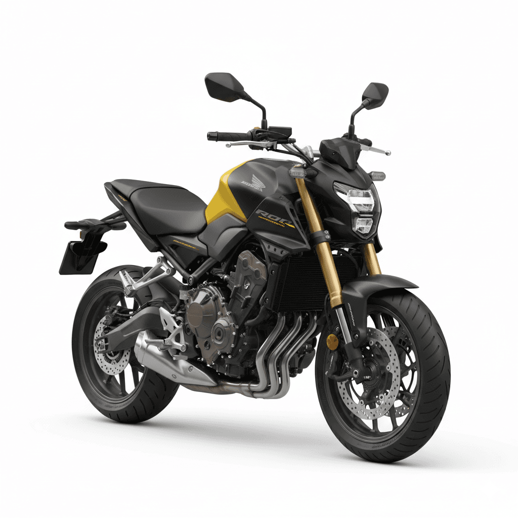 Motorcycle : Hondaa Hornet750 Naked Performance Motorcycle 3d model