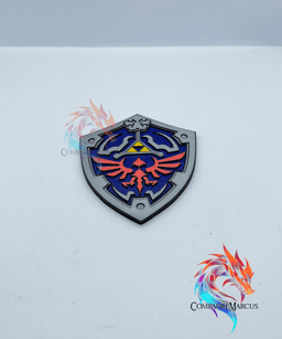Hylian shield coaster / no supports / 3mf included 3d model