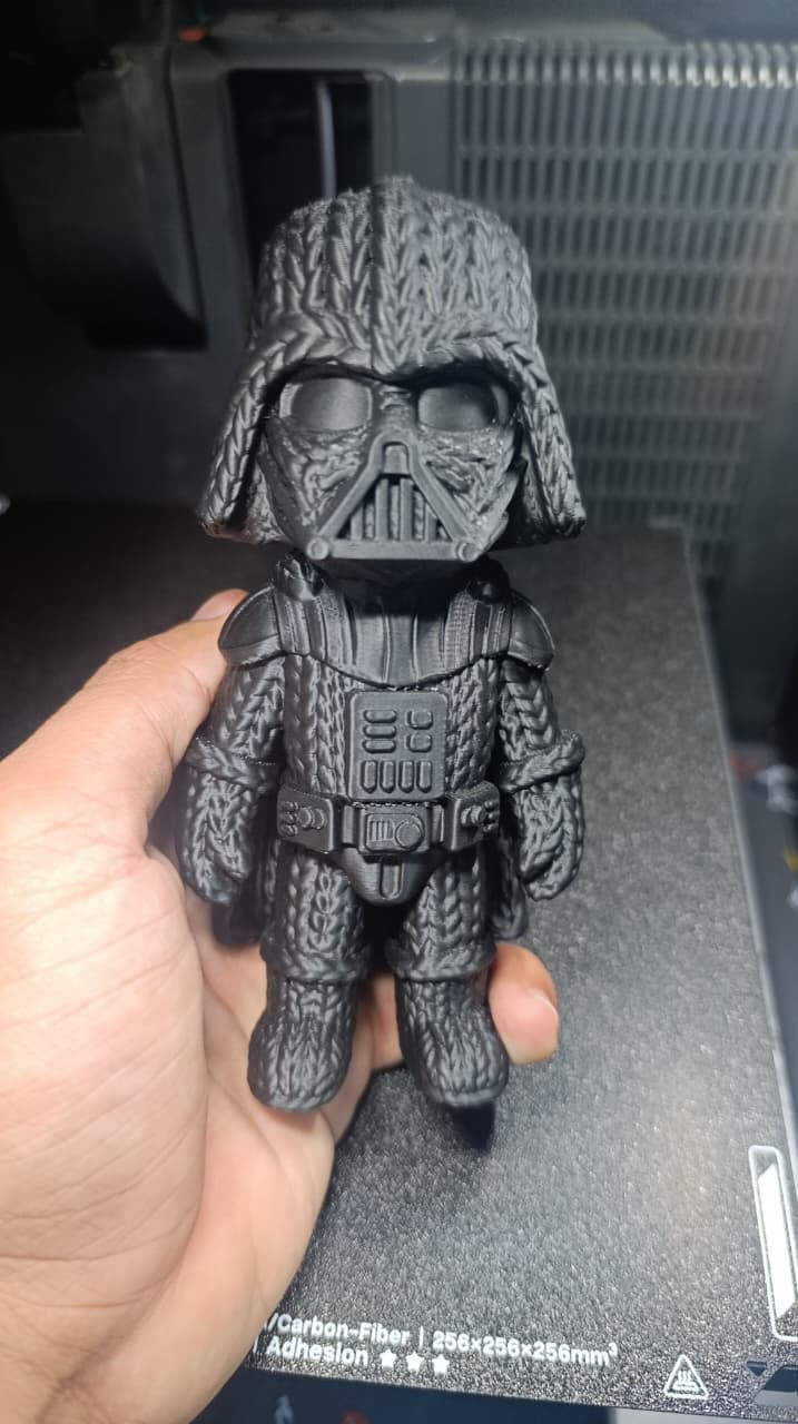Knitty Darth Vader 3d model