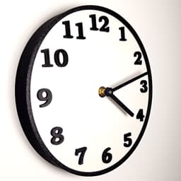 Horloge "Simply" 3d model