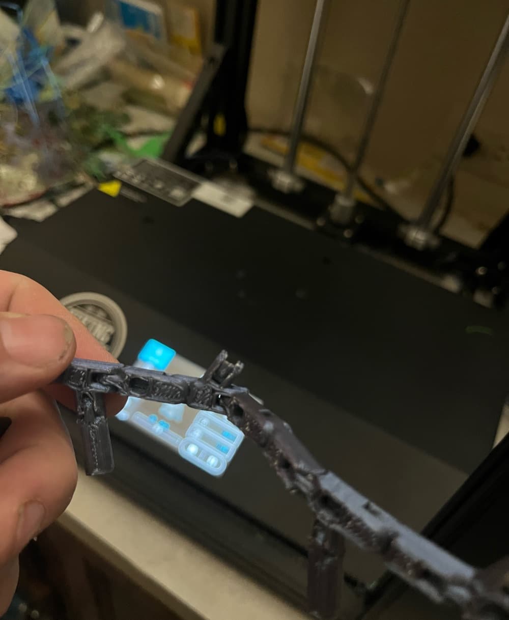 Having issues with the joints fusing together while printing.