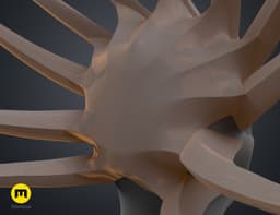 Kenpachi Zaraki Hair – Bleach 3d model