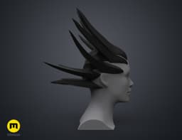 Kenpachi Zaraki Hair – Bleach 3d model