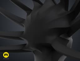 Kenpachi Zaraki Hair – Bleach 3d model