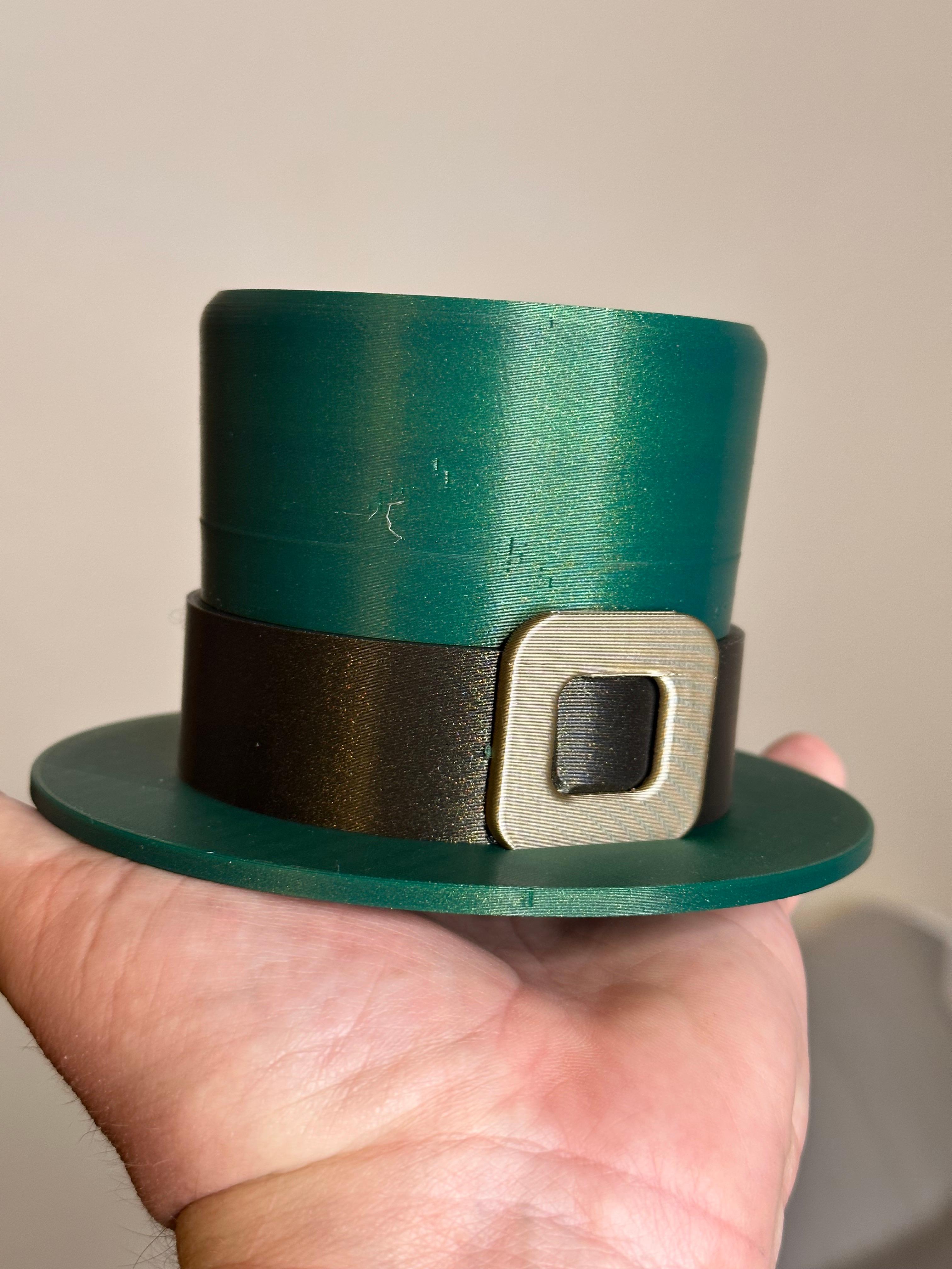 St. Patrick's Day Hat - Secret Container 3d model