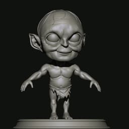 Gollum CUTE 3d model