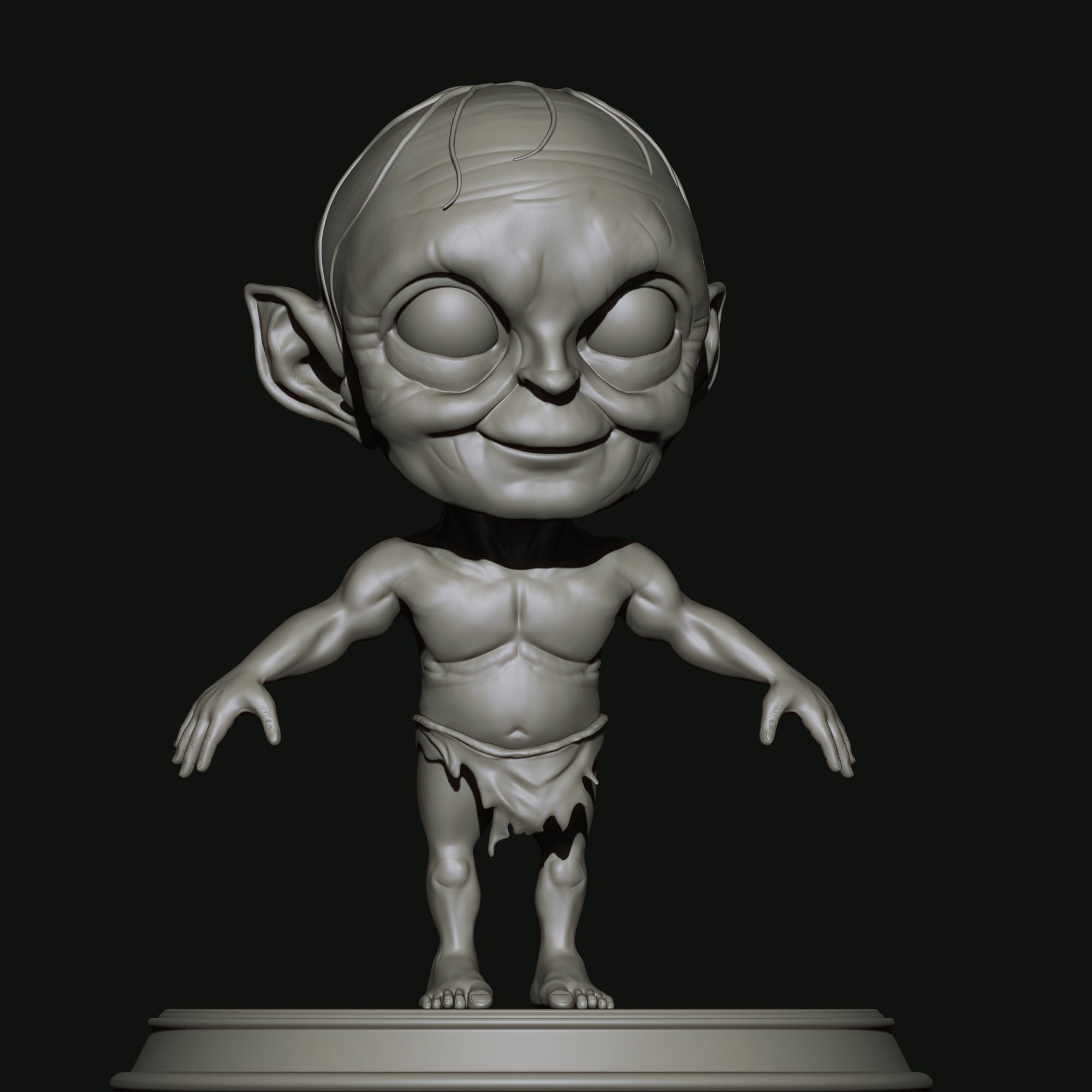 Gollum CUTE 3d model