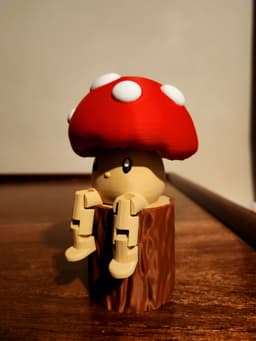 Mushroom Buddy! 3d model